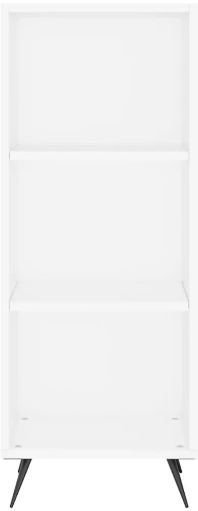 vidaXL Ντουλάπι Λευκό 34,5 x 34 x 180 εκ. από Επεξεργασμένο Ξύλο