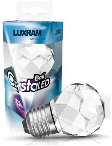 Λαμπτήρας LED Crystal E27 Sphere 3W 4000K