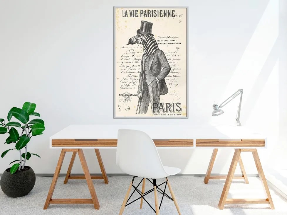 Αφίσα - The Parisian Life - 20x30 - Χρυσό - Χωρίς πασπαρτού