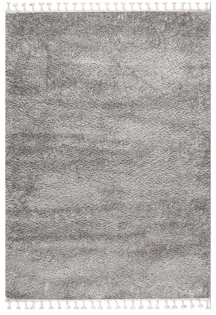 Χαλί (133x190) Polcarpet Silky Shaggy Grey
