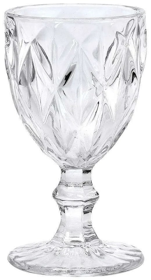 Ποτήρι Κρασιού Kare 52.705.54 220ml Clear Cryspo Trio Glass
