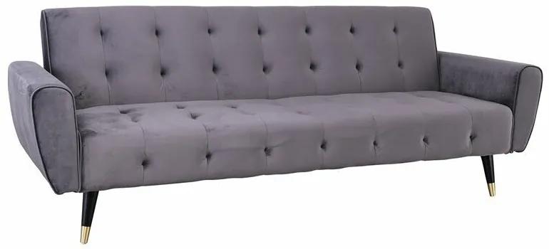 Καναπές κρεβάτι Mesa 496, Αριθμός θέσεων: 4, Γκρι, 83x219x83cm, 41 kg, Πόδια: Ξύλο | Epipla1.gr