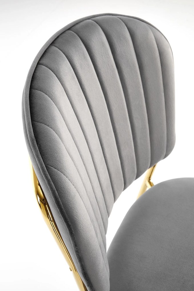 K499 chair grey DIOMMI V-CH-K/499-KR-POPIELATY