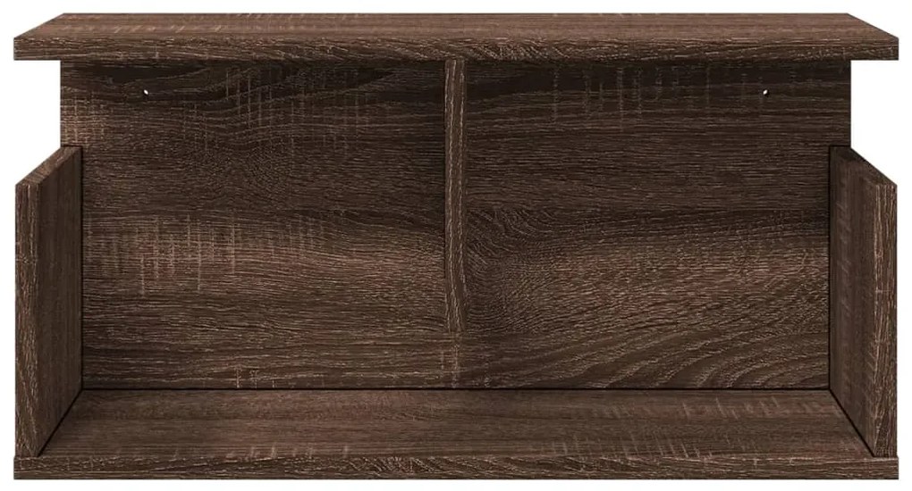 vidaXL Ντουλάπι Τοίχου Καφέ Δρυς 60x20x30 εκ. από Επεξεργασμένο Ξύλο