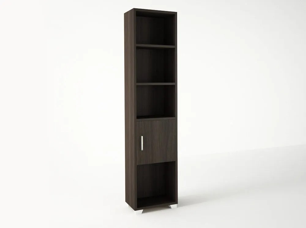Intrahome Βιβλιοθήκη σε χρώμα βέγγε 40x30x180 Intrahomesa-00652313