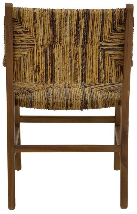 ΠΟΛΥΘΡΟΝΑ REFANE PAKOWORLD ΦΥΣΙΚΟ TEAK ΞΥΛΟ-ΨΑΘΑ 55X60X85ΕΚ