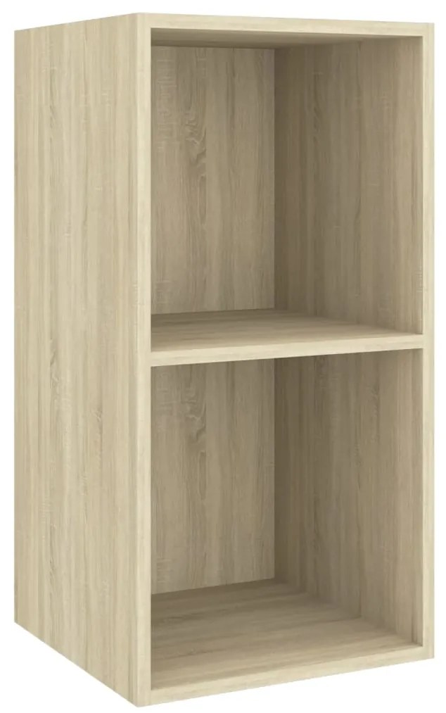 vidaXL Έπιπλο Τηλεόρασης Κρεμαστό Sonoma Δρυς 37x37x72 εκ. Επεξ. Ξύλο