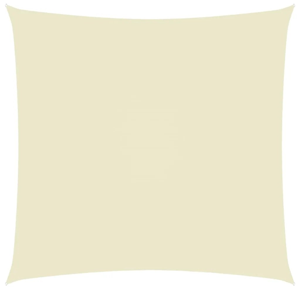 Πανί Σκίασης Τετράγωνο Κρεμ 4,5 x 4,5 μ. από Ύφασμα Oxford