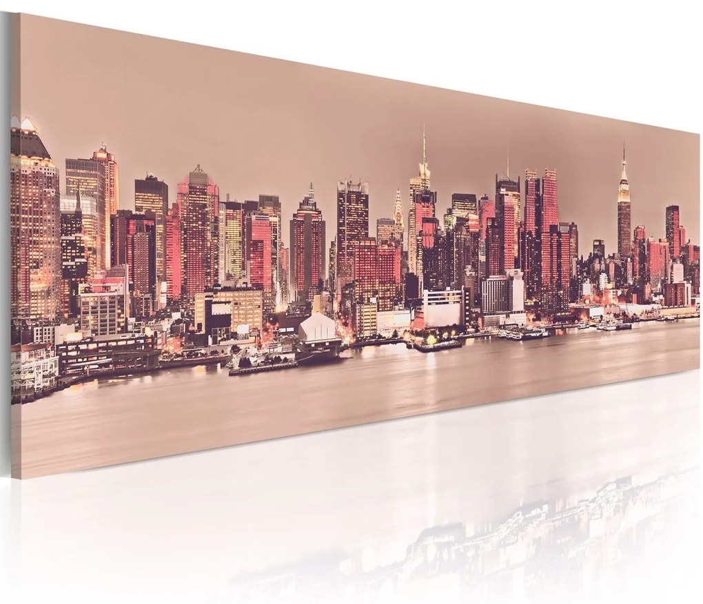 Πίνακας - New York - City of Light 135x45