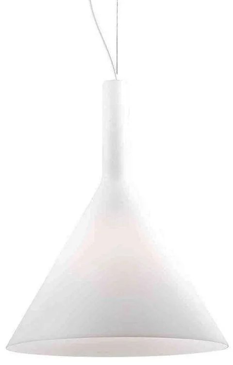 Φωτιστικό Οροφής Cocktail 074313 35x54/263cm 1xE27 60W White Ideal Lux