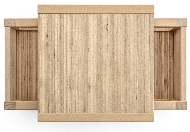 Cubotto Premium Τραπεζακι Montessori Μπεζ 39x39x39cm