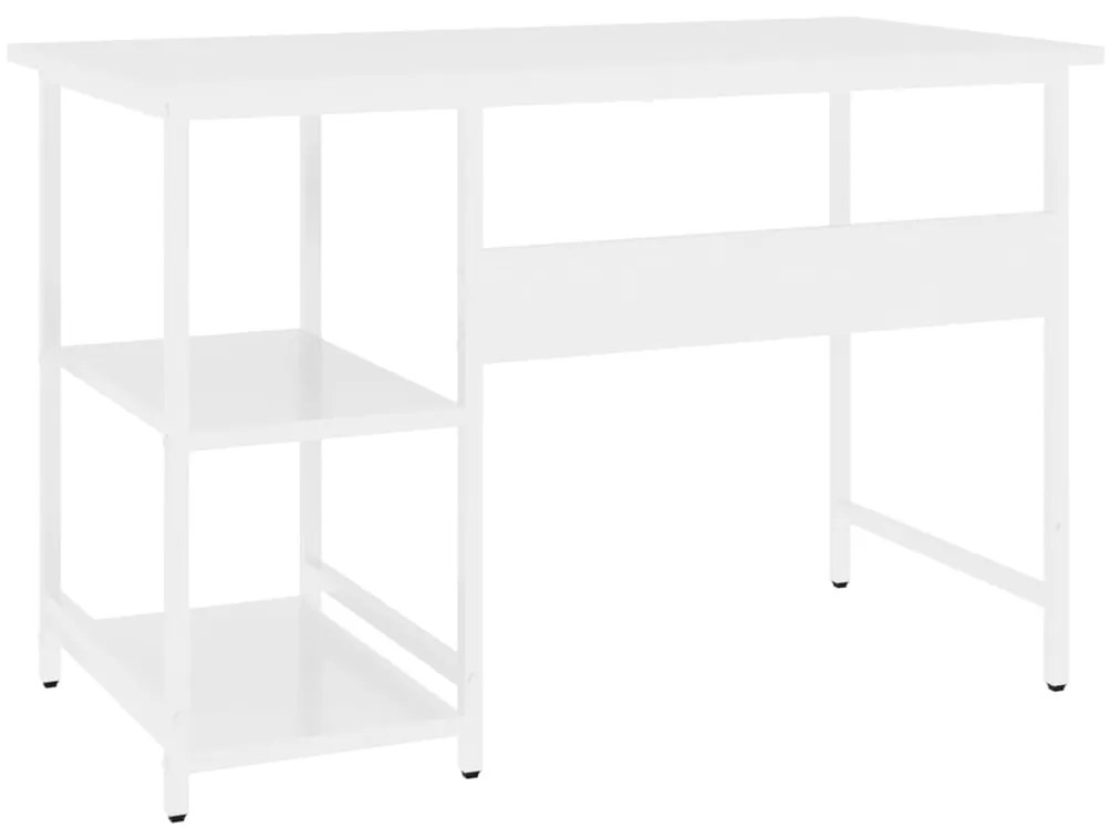 ΓΡΑΦΕΙΟ ΥΠΟΛΟΓΙΣΤΗ ΛΕΥΚΟ 105 X 55 X 72 ΕΚ. ΑΠΟ MDF ΚΑΙ ΜΕΤΑΛΛΟ 20551