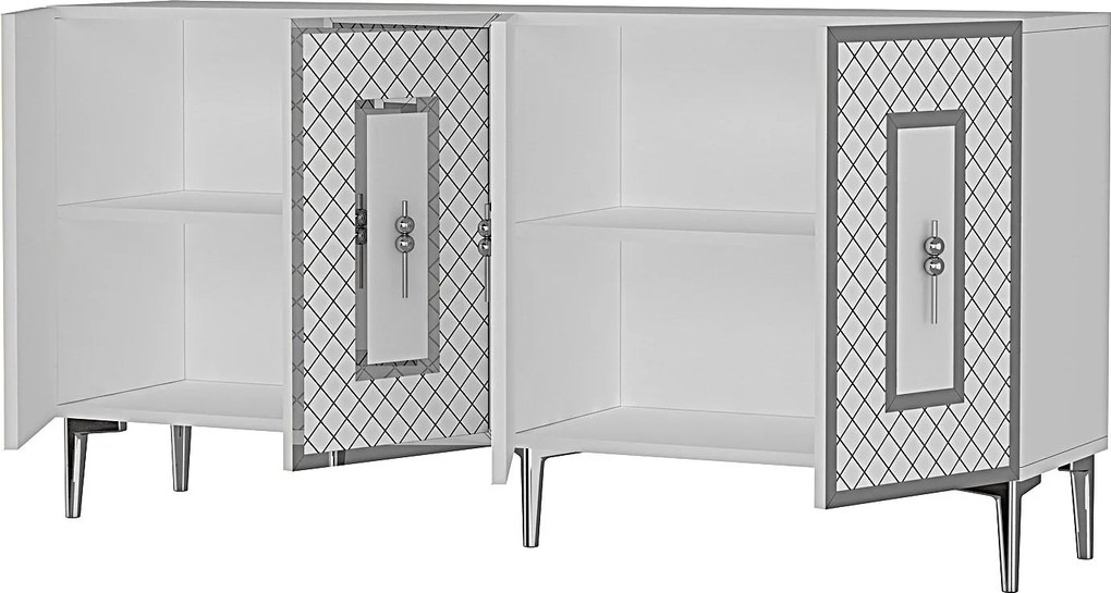 Console Puma 150 - White, Silver White
Silver