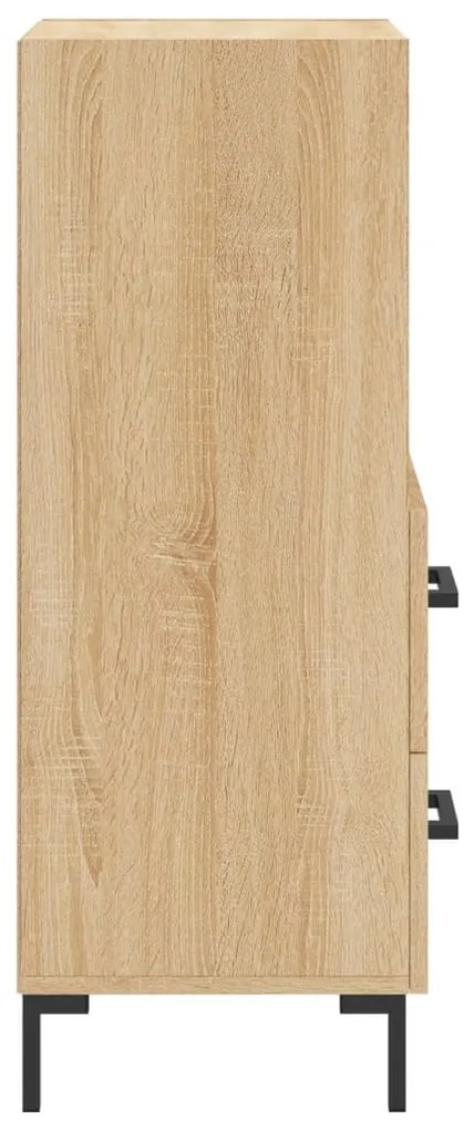 vidaXL Ντουλάπι Sonoma Δρυς 34,5x34x90 εκ. από Επεξεργασμένο Ξύλο