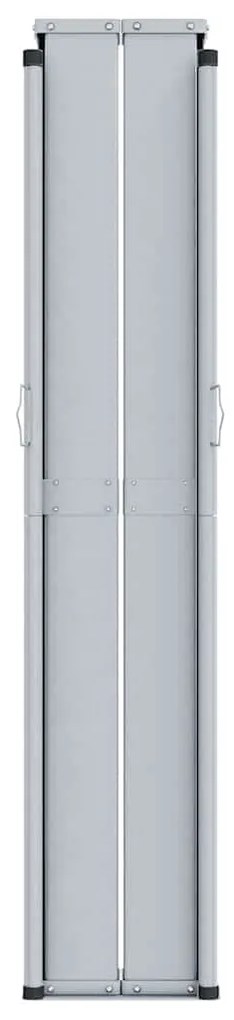 vidaXL Σκίαστρο Πλαϊνό Συρόμενο Μαύρο 180 x 600 εκ.