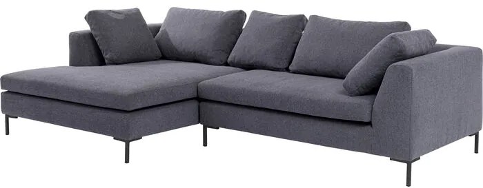 Γωνιακός Καναπές Gianni Αριστερός Γκρι EASY CLEAN FABRIC 290x167x88εκ - Γκρι