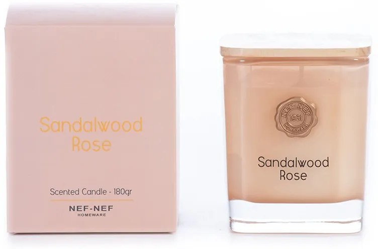 ΑΡΩΜΑΤΙΚΟ ΚΕΡΙ SANDALWOOD ROSE 180gr 5205495595269