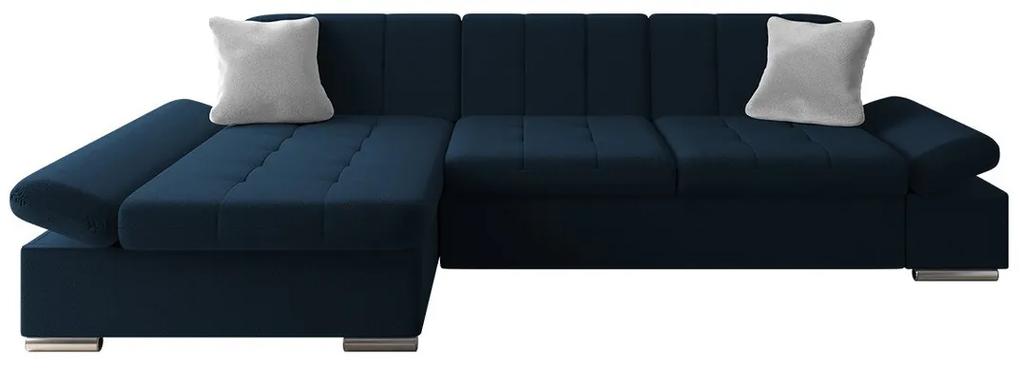Γωνιακός Καναπές Comfivo 152, Λειτουργία ύπνου, Αποθηκευτικός χώρος, 278x161x76cm, 119 kg, Πόδια: Πλαστική ύλη | Epipla1.gr