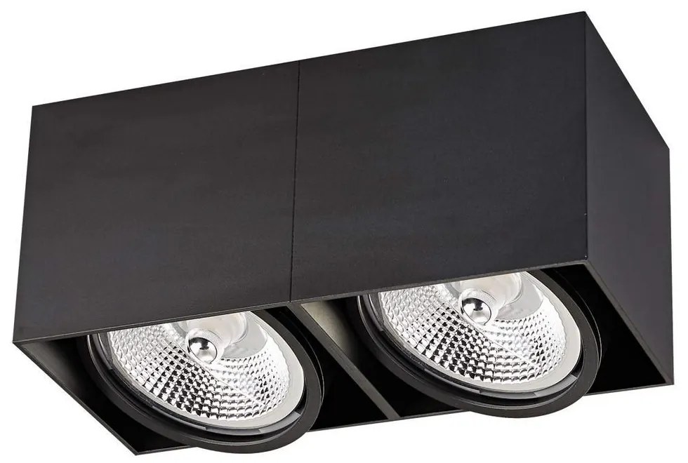Φωτιστικό Οροφής - Σποτ Black VK/03107CE/2/B VKLed Aluminium