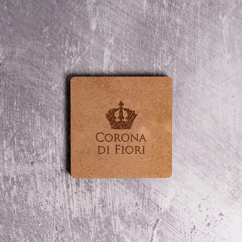 Ξύλινη Βάση Για Κερί Corona Di Fiori 422323