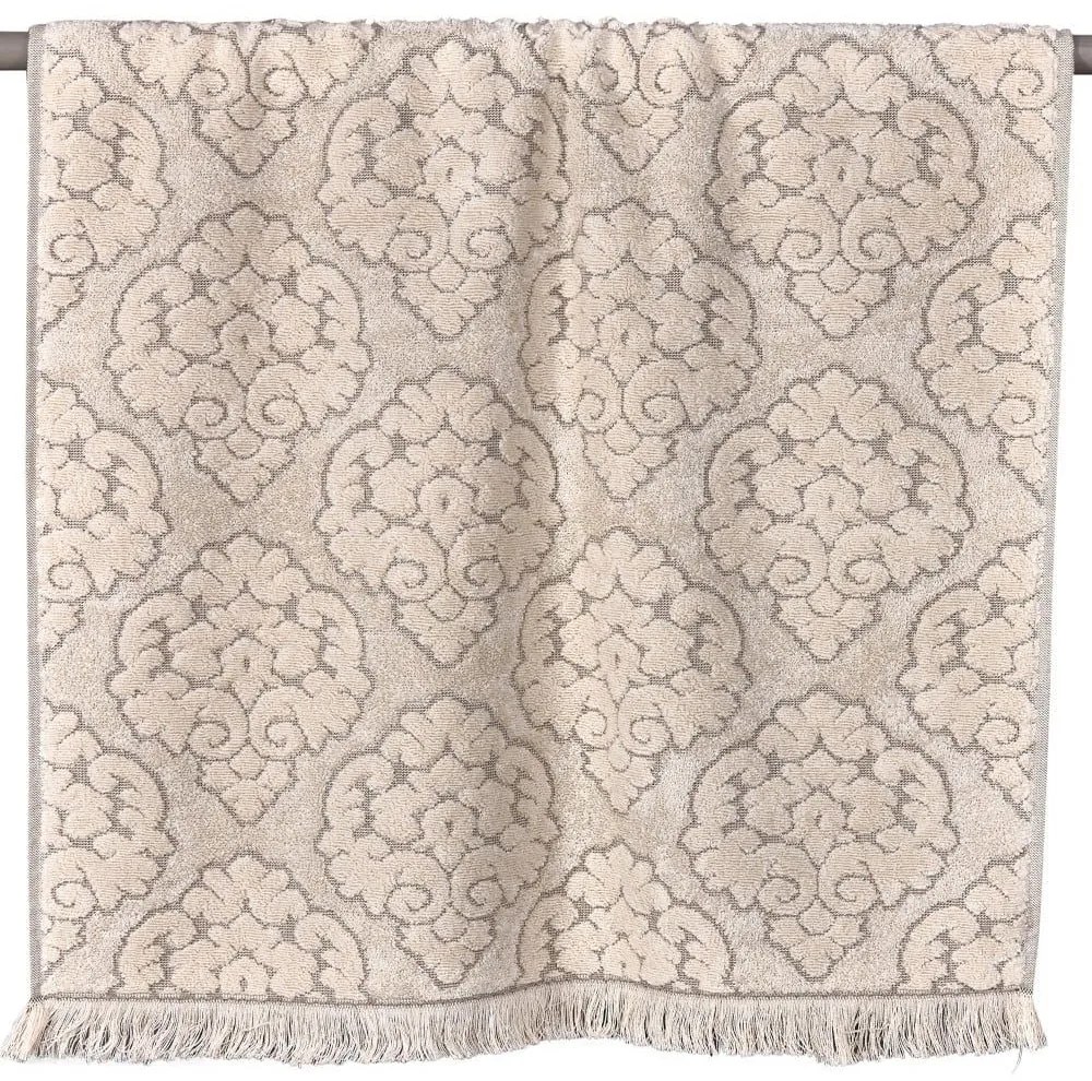 Πετσέτα Mallory 26 Beige-Ecru Kentia Χεριών 30x50cm 100% Βαμβάκι