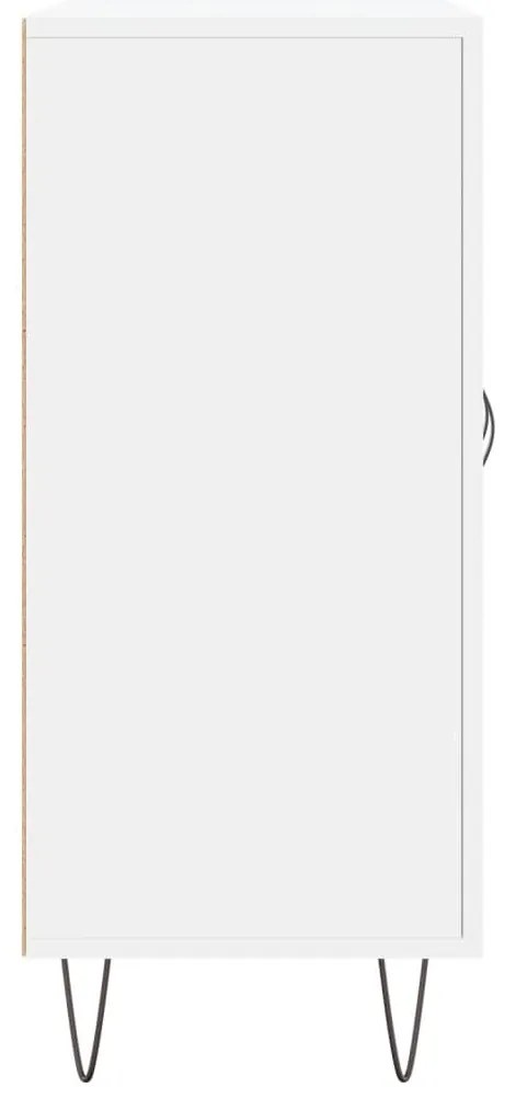 vidaXL Μπουφές Λευκός 90 x 34 x 80 εκ. από Επεξεργασμένο Ξύλο