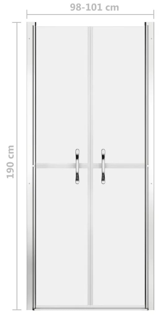 vidaXL Πόρτα Ντουζιέρας με Αμμοβολή 101 x 190 εκ. από ESG