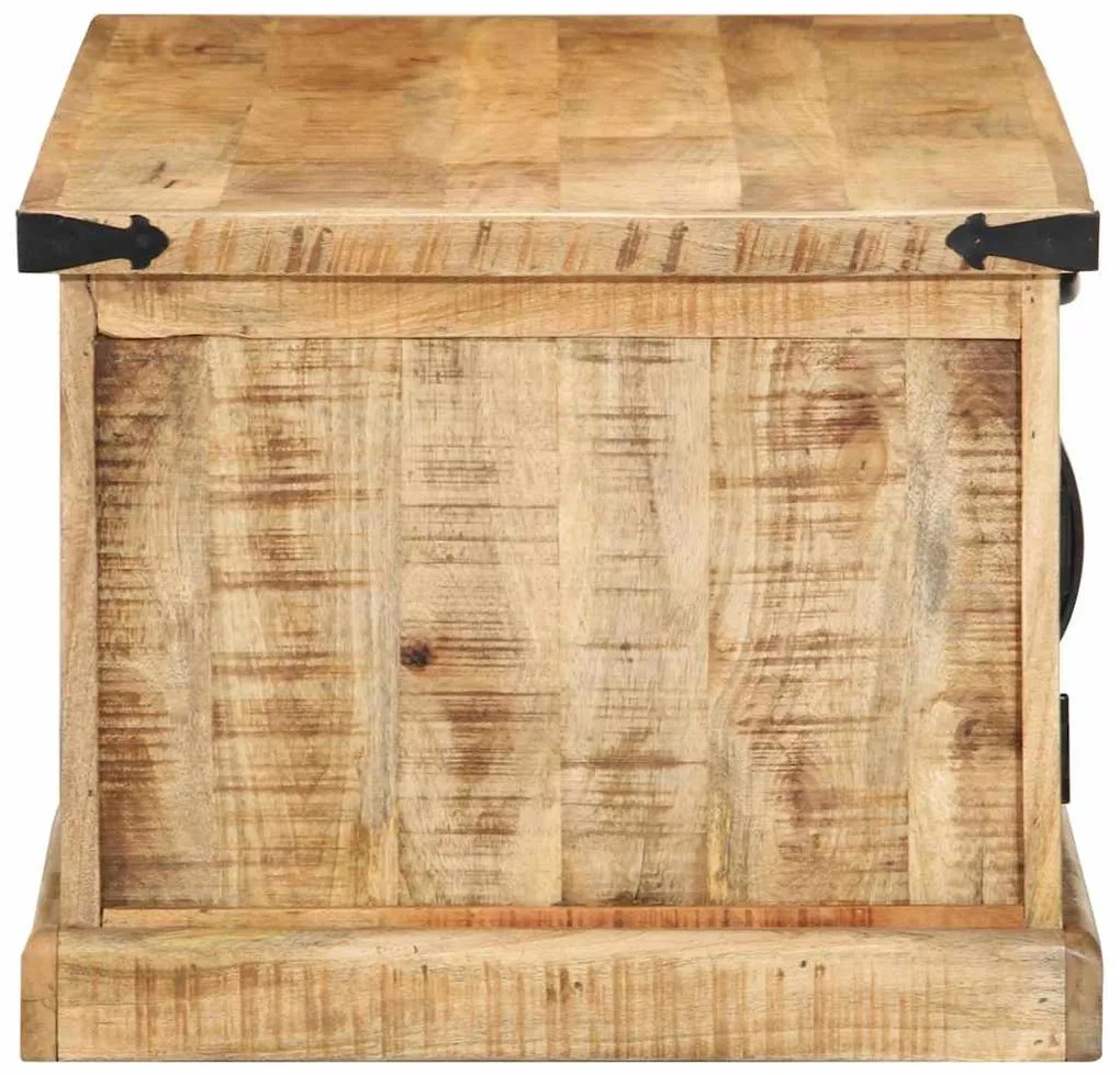 vidaXL Τραπεζάκι σαλονιού Καφέ 90 x 50 x 40 cm Μασίφ ξύλο μάνγκο