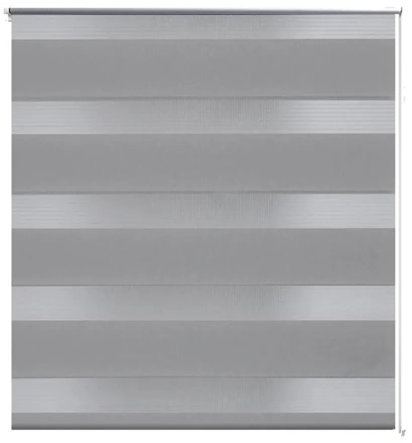 vidaXL Σύστημα Σκίασης Ρόλερ Zebra Γκρι 40 x 100 εκ.