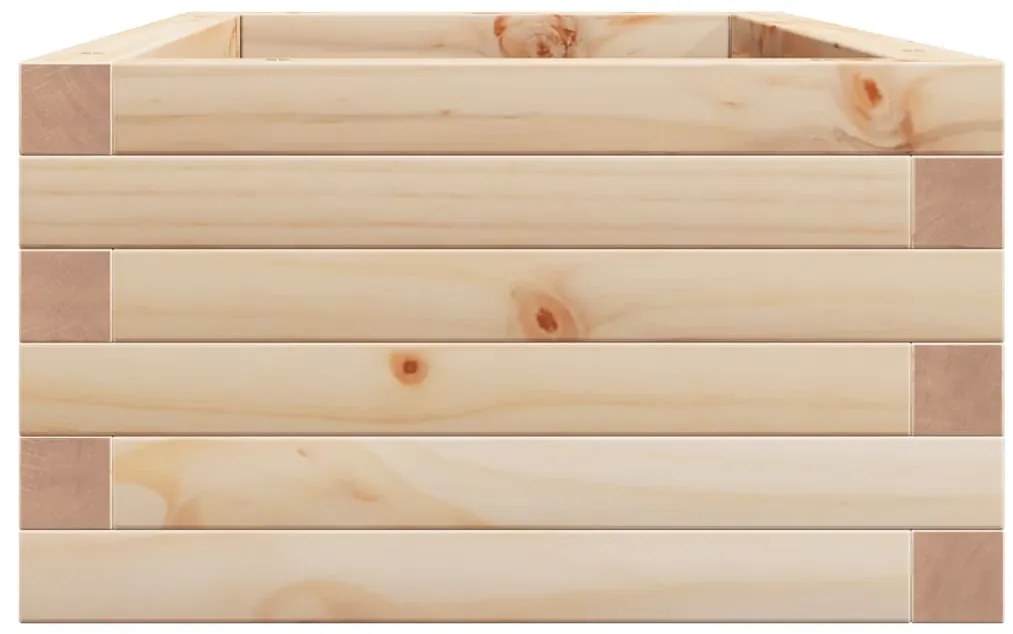 vidaXL Ζαρντινιέρα Κήπου 90x40x23 εκ από Μασίφ Ξύλο Πεύκου