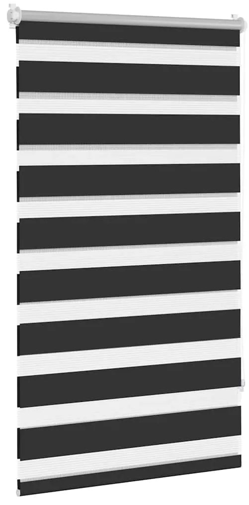 vidaXL Ρόλερ Zebra Μαύρο 90 x 150cm