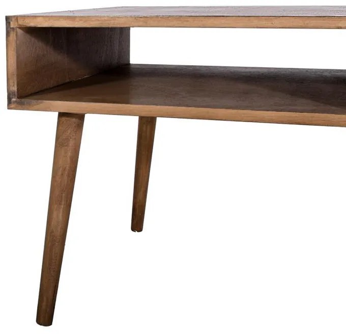 Τραπεζάκι Σαλονιού Retro Fylliana Γκρί Sahara 96x51x45 εκ. 96x51x45 εκ.
