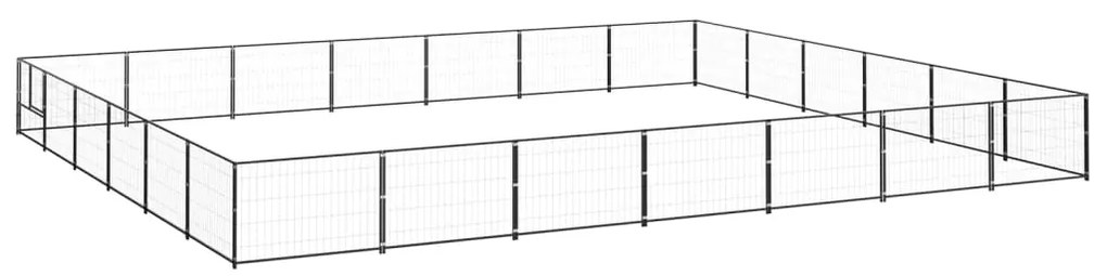 Σπιτάκι Σκύλου Μαύρο 42 μ² Ατσάλινο