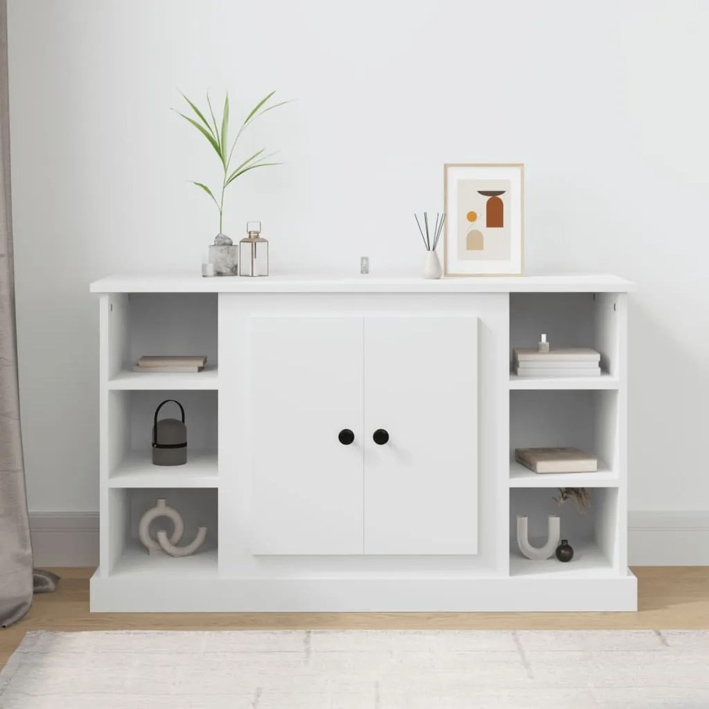 vidaXL Ντουλάπι Λευκό 100 x 35,5 x 60 εκ. από Επεξεργασμένο Ξύλο