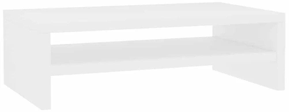 vidaXL Βάση Οθόνης Λευκή 42 x 24 x 13 εκ. από Επεξ. Ξύλο