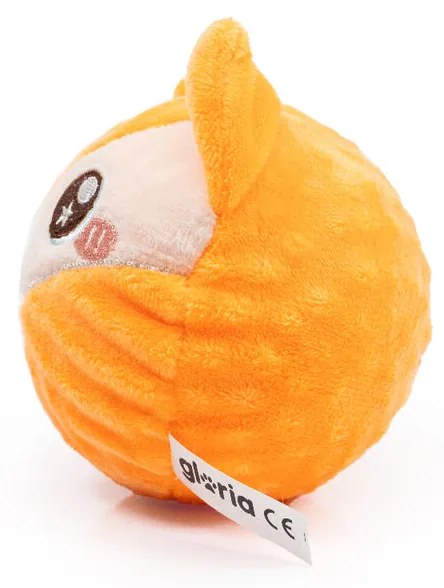 Βελούδινο Ζωάκι για Σκύλους Gloria Orion Πορτοκαλί πολυεστέρας πολυπροπυλένιο