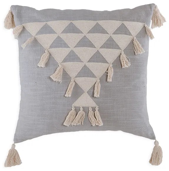 Διακοσμητικό Μαξιλάρι Finley Grey 45x45 - Nef-Nef Homeware