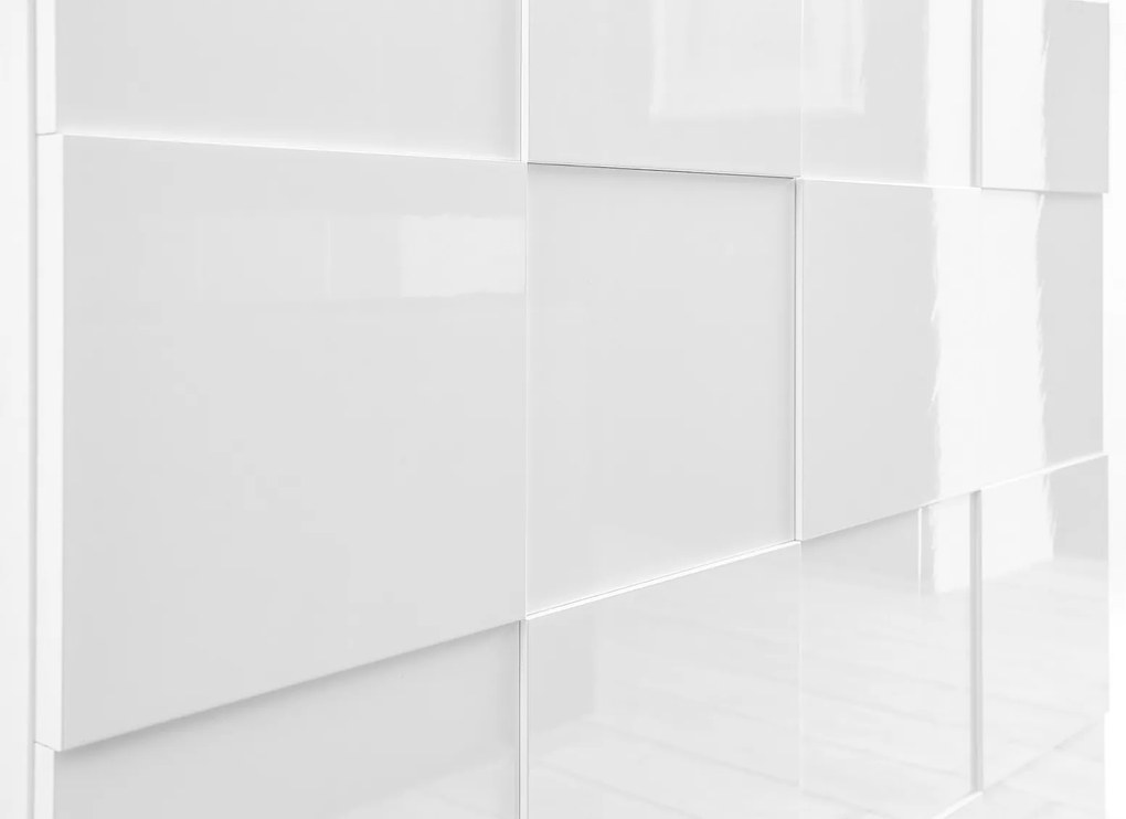 Έπιπλο Τηλεόρασης Λευκό 121x43x57
