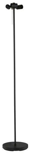 Σώμα Επιδαπέδιου Φωτιστικού Μαύρο Ε27 40W 70560 Fischer Honsel-70560-Μαύρο 70560