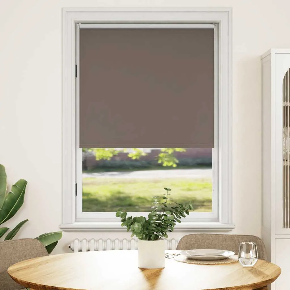 vidaXL Ρόλερ Σκίασης Blackout Καφέ 100 x 175 cm