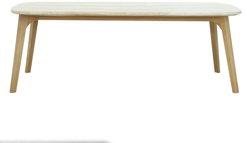 Τραπέζι Κήπου Mali/T 01-00-2846 225x100x79cm Beige-Natural