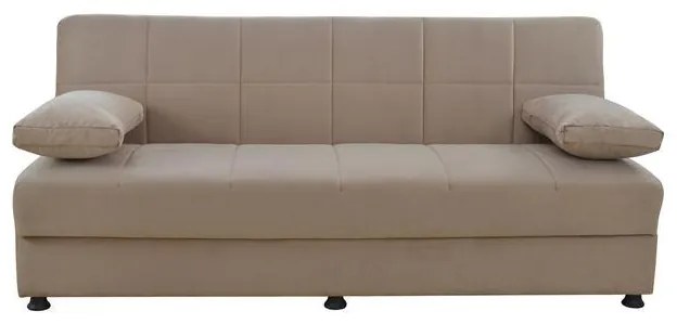 Καναπές - Κρεβάτι Ege 1221 3θέσιος Μπέζ 194x74x83Υ εκ. 194x74x83 εκ.
