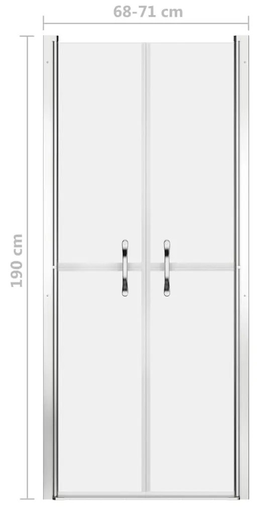 Πόρτα Ντουζιέρας με Αμμοβολή 71 x 190 εκ. από ESG