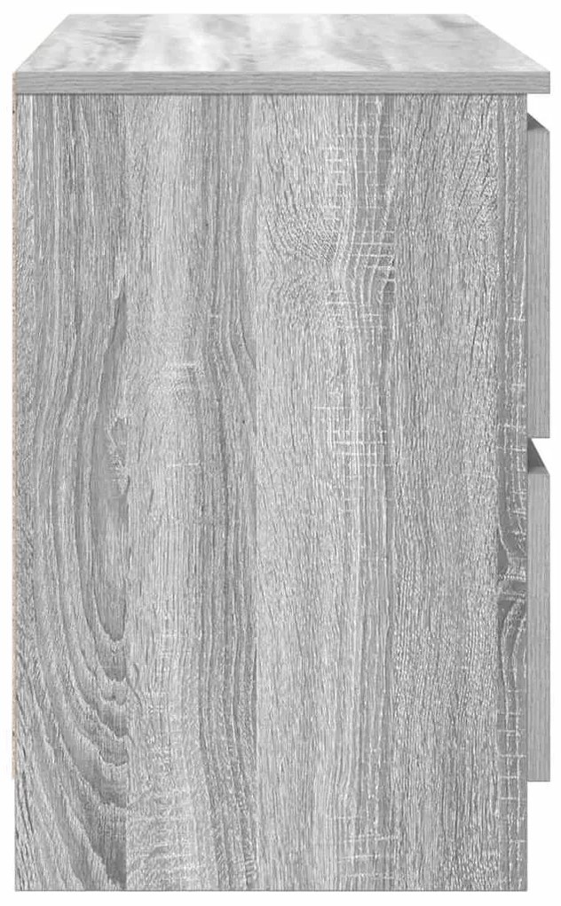 vidaXL Έπιπλο Τηλεόρασης Γκρι Sonoma 80x35x54 εκ. από Επεξεργ. Ξύλο
