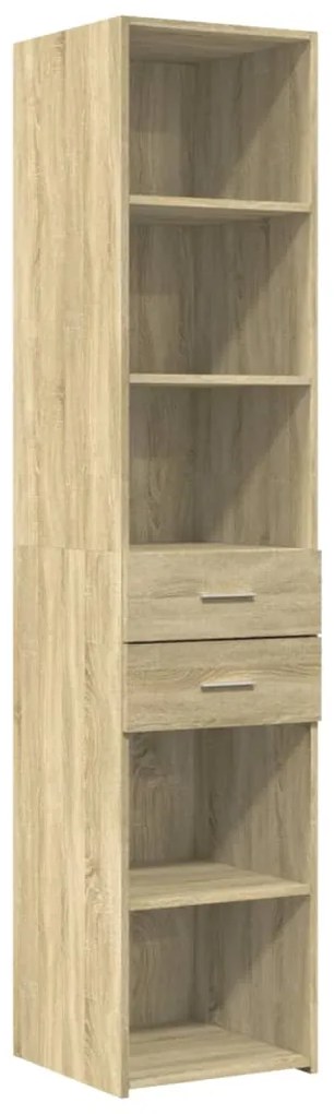 vidaXL Ντουλάπι Sonoma Δρυς 40x42,5x185 εκ. από Επεξεργασμένο Ξύλο