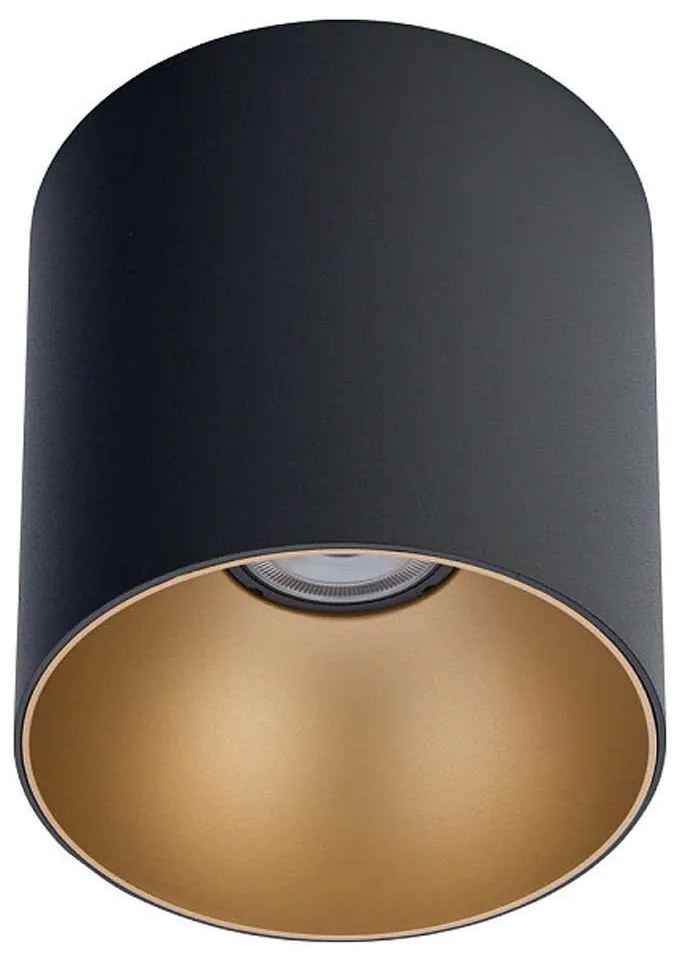 Φωτιστικό Οροφής - Σποτ Point Tone 8224 1xGU10 10W Black-Gold Nowodvorski Metal, Plastic