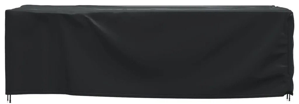 Κάλυμμα Επίπλων Κήπου Αδιάβροχο Μαύρο 300x140x90 εκ. 420D - Μαύρο