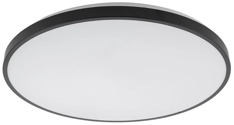 Φωτιστικό Οροφής - Πλαφονιέρα Agnes Round Pro 10973 49x5cm 32W 3000K 2600lm Led Black-White Nowodvor