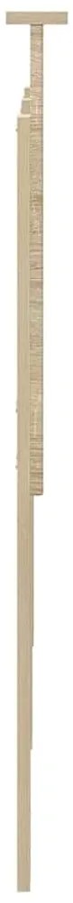 vidaXL Κεφαλάρι με κεφαλάρι Δρύς Sonoma 160 cm Επεξεργασμένο ξύλο