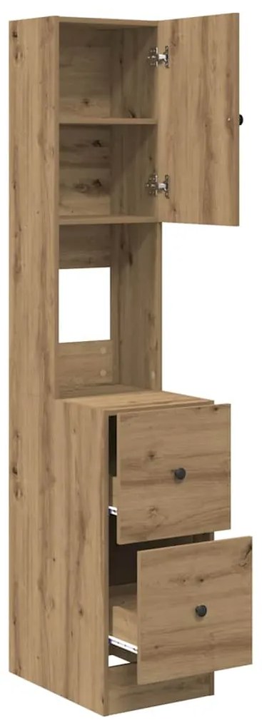vidaXL Ντουλάπα Κουζίνας με συρτάρι artisan δρυς Επεξεργασμένο ξύλο